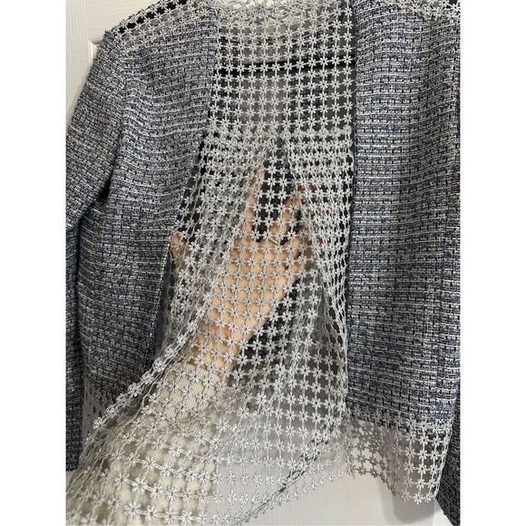 NWT T Tahari Annabeua Embellished Jacket Size 4 - Picture 5 of 10